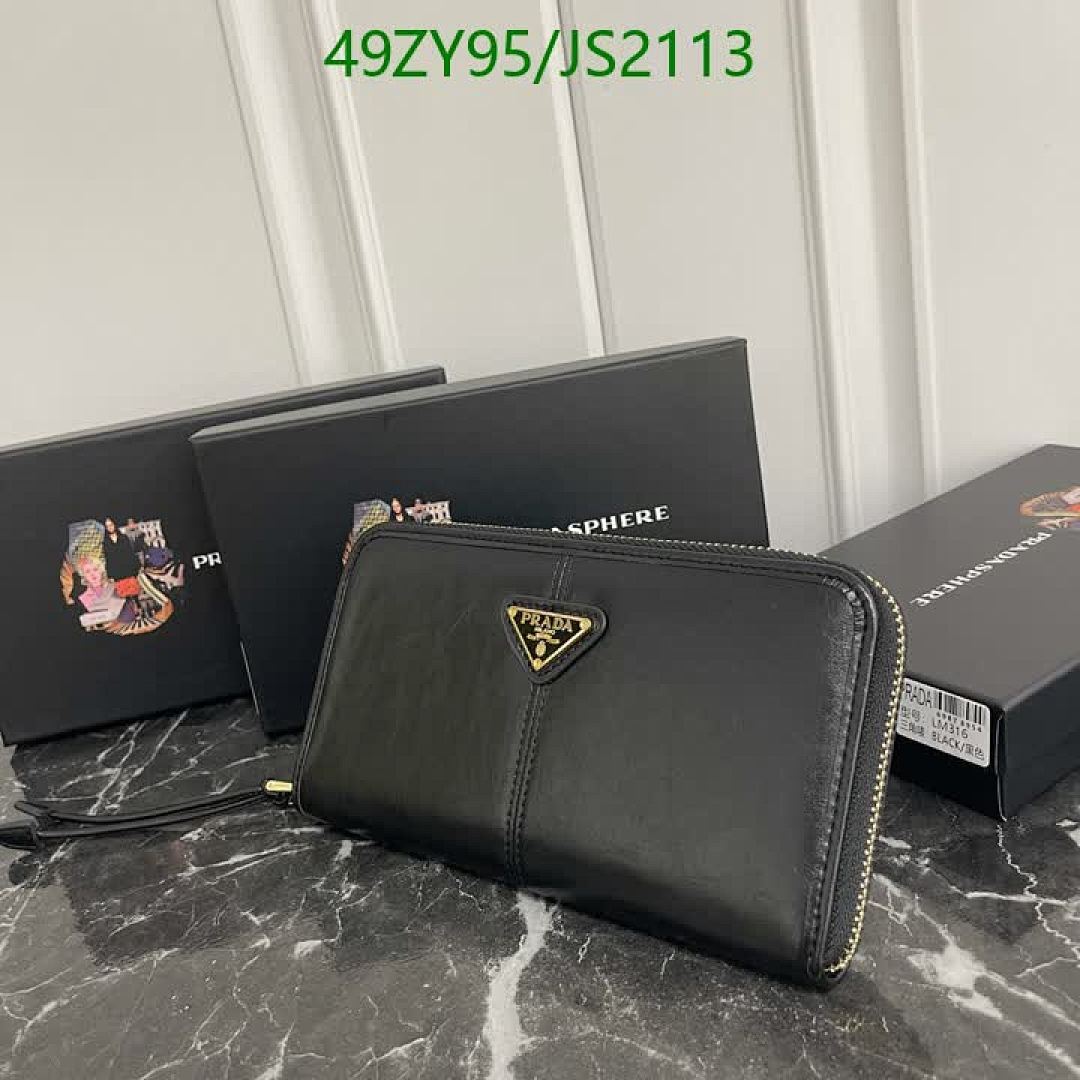 Prada-Wallet-4A Quality Code: JS2113 $: 49USD