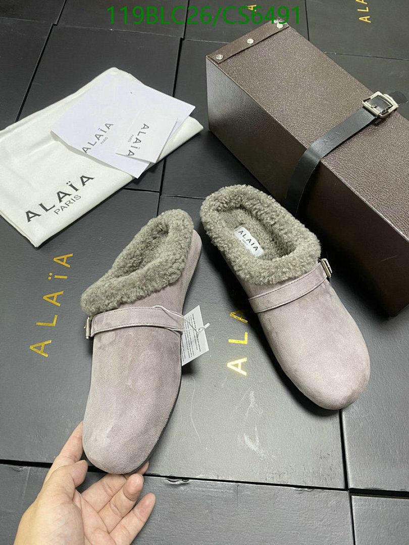 ALAIA-Women Shoes Code: CS6491 $: 119USD