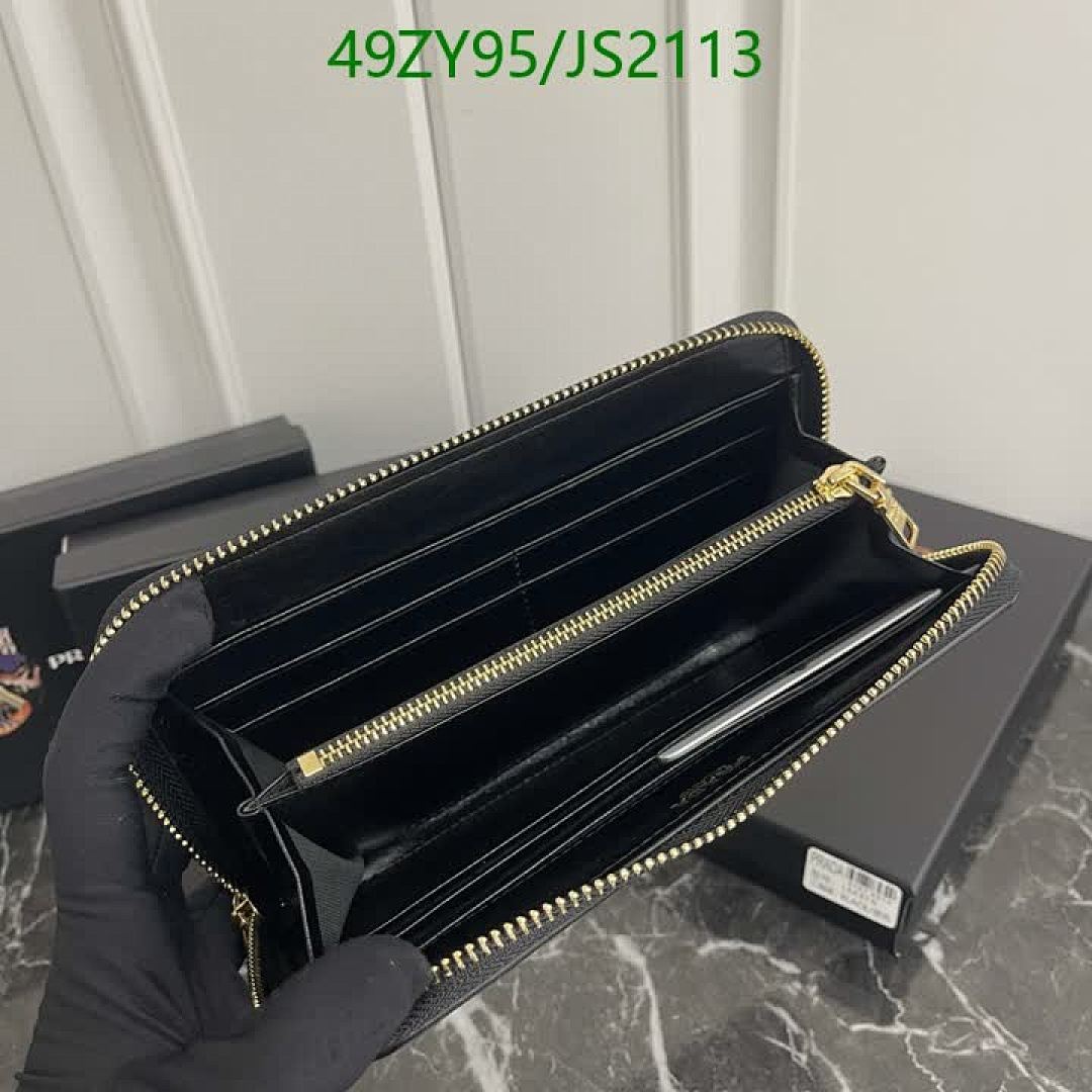 Prada-Wallet-4A Quality Code: JS2113 $: 49USD