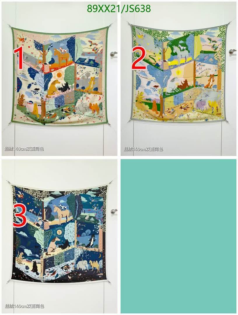 Hermes-Scarf Code: JS638 $: 89USD