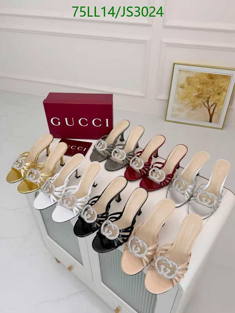 Gucci-Women Shoes Code: JS3024 $: 75USD