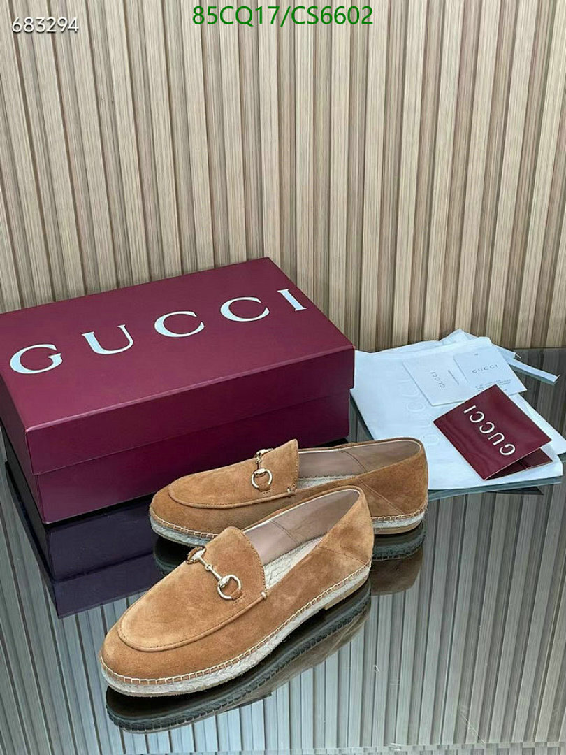 Gucci-Women Shoes Code: CS6602 $: 85USD