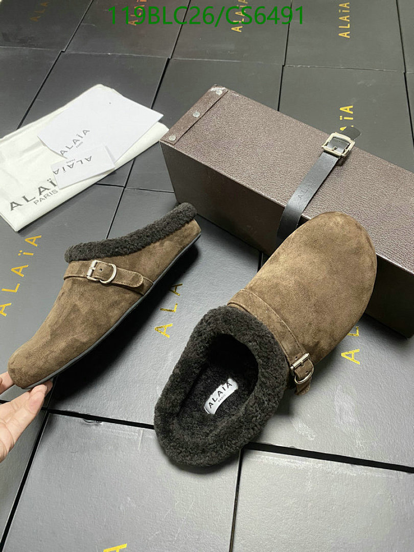 ALAIA-Women Shoes Code: CS6491 $: 119USD
