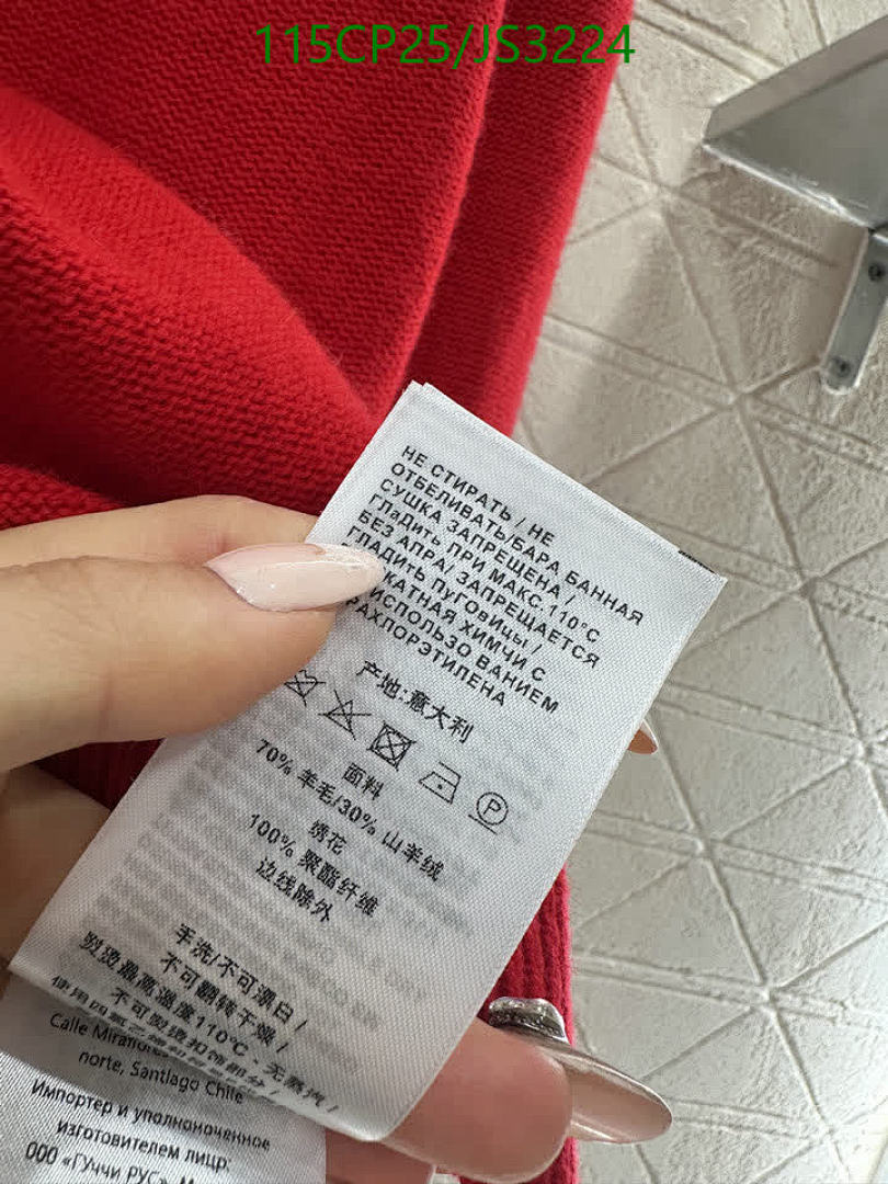 Gucci-Clothing Code: JS3224 $: 115USD