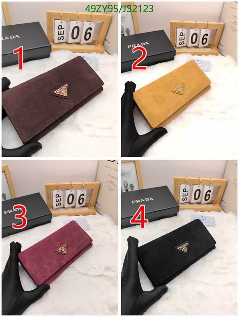 Prada-Wallet-4A Quality Code: JS2123 $: 49USD