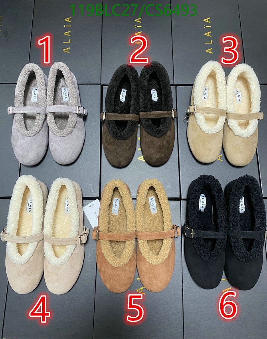 ALAIA-Women Shoes Code: CS6493 $: 119USD