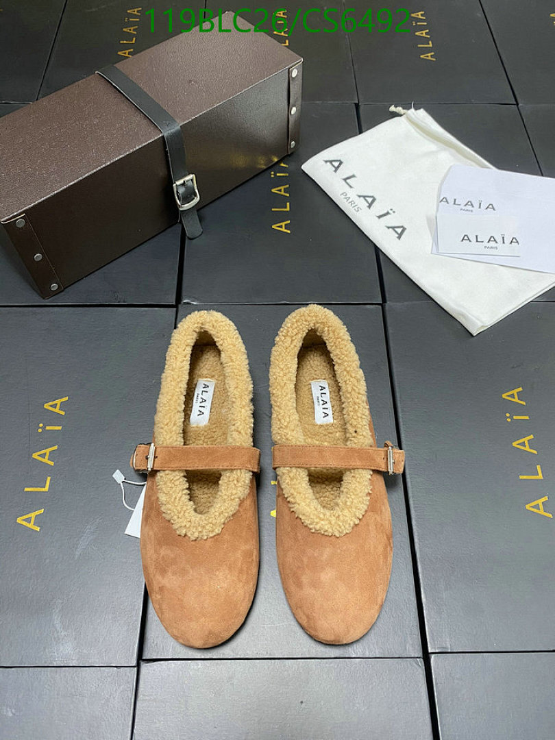 ALAIA-Women Shoes Code: CS6492 $: 119USD