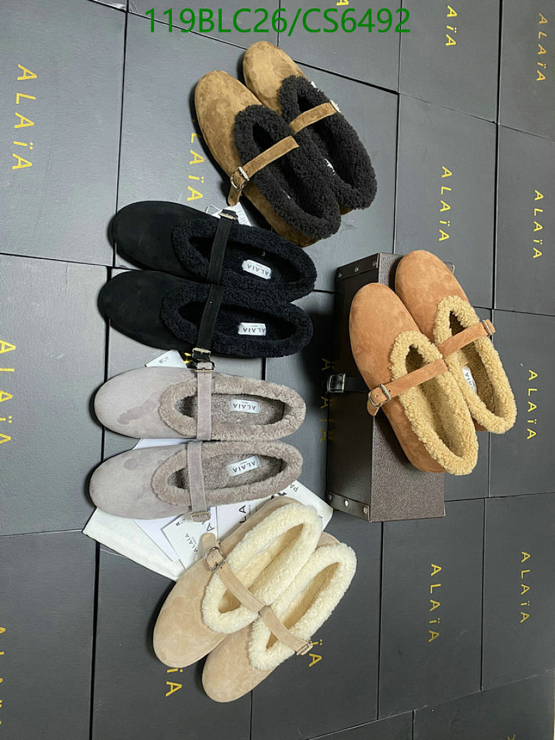 ALAIA-Women Shoes Code: CS6492 $: 119USD
