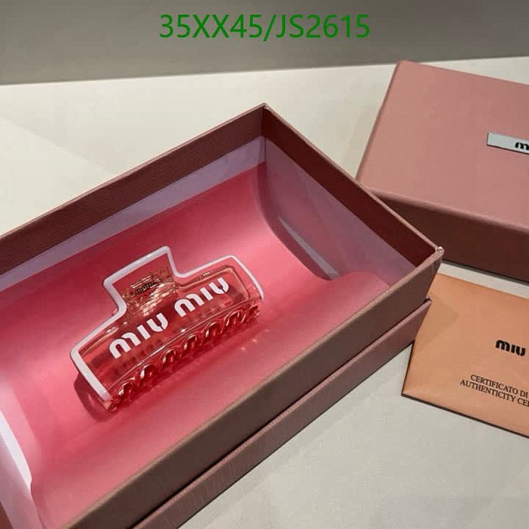 MIU MIU-Headband Code: JS2615 $: 35USD