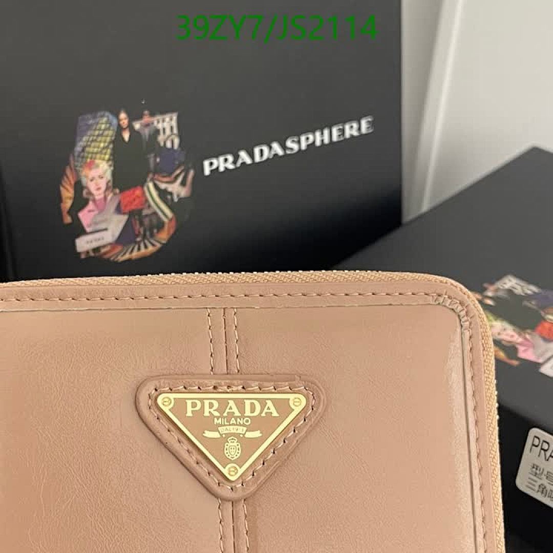 Prada-Wallet-4A Quality Code: JS2114 $: 39USD