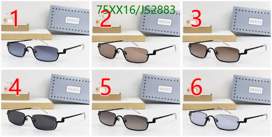 Gucci-Glasses Code: JS2883 $: 75USD