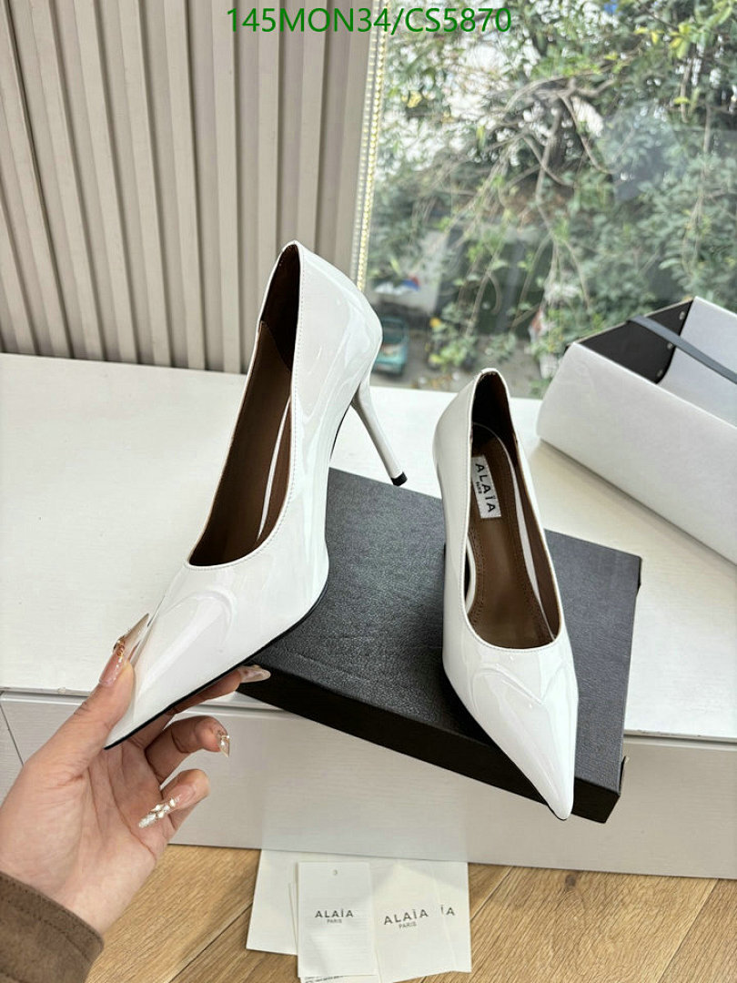 ALAIA-Women Shoes Code: CS5870 $: 145USD