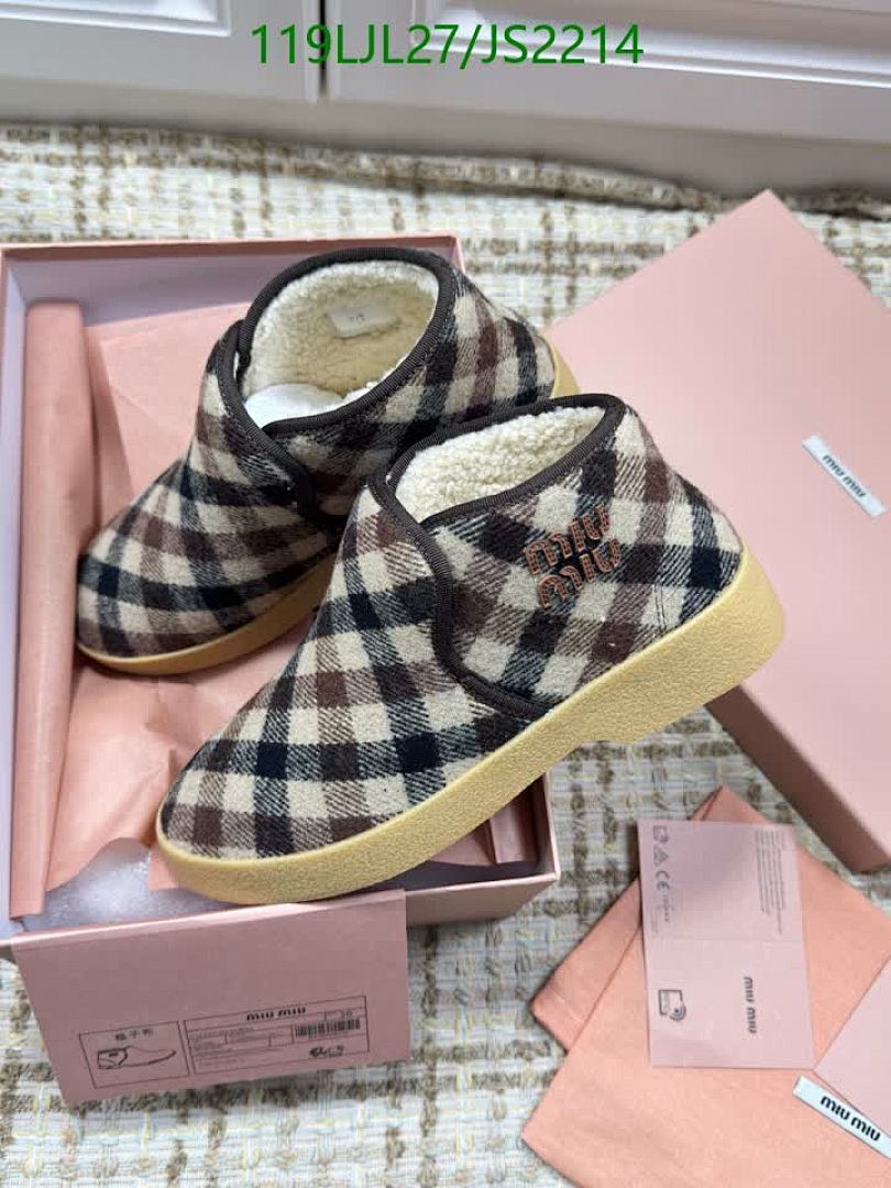 Miu Miu-Women Shoes Code: JS2214 $: 119USD