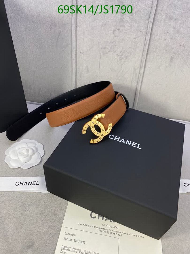 Chanel-Belts Code: JS1790 $: 69USD