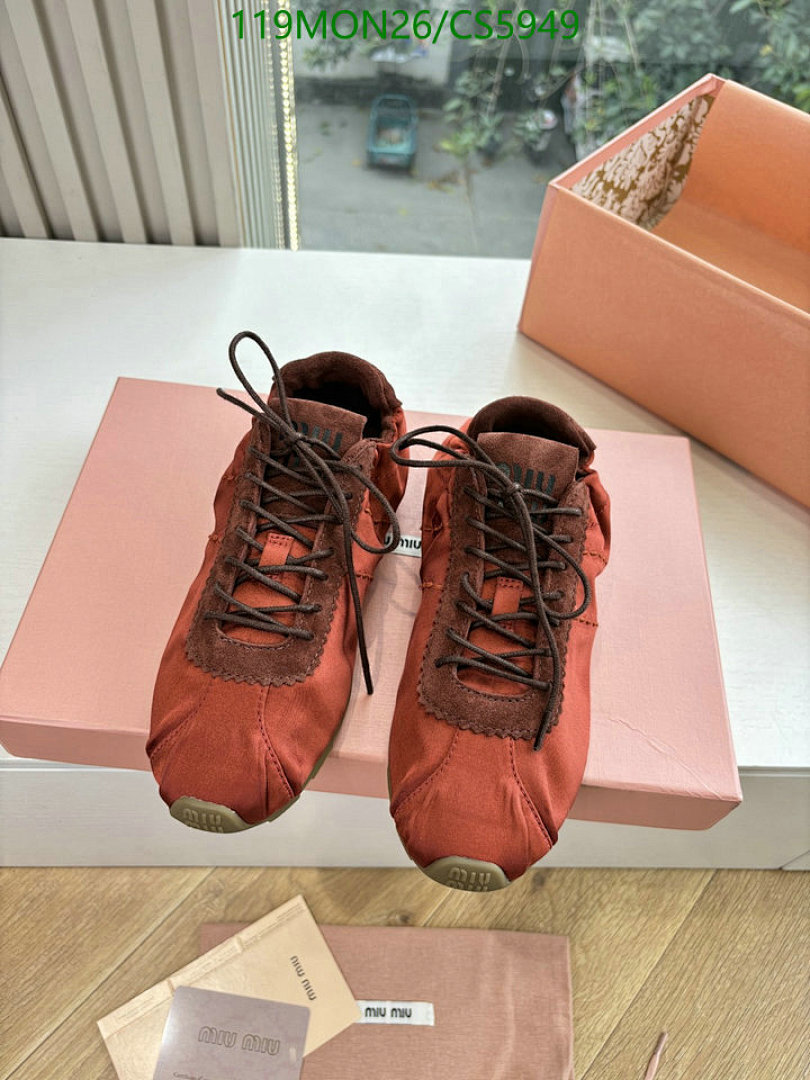 Miu Miu-Women Shoes Code: CS5949 $: 119USD