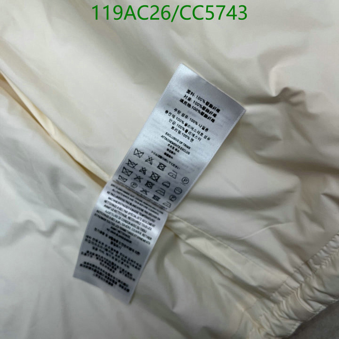 Burberry-Down jacket Women Code: CC5743 $: 119USD