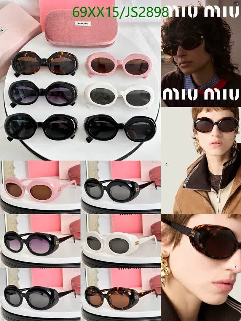 Miu Miu-Glasses Code: JS2898 $: 69USD
