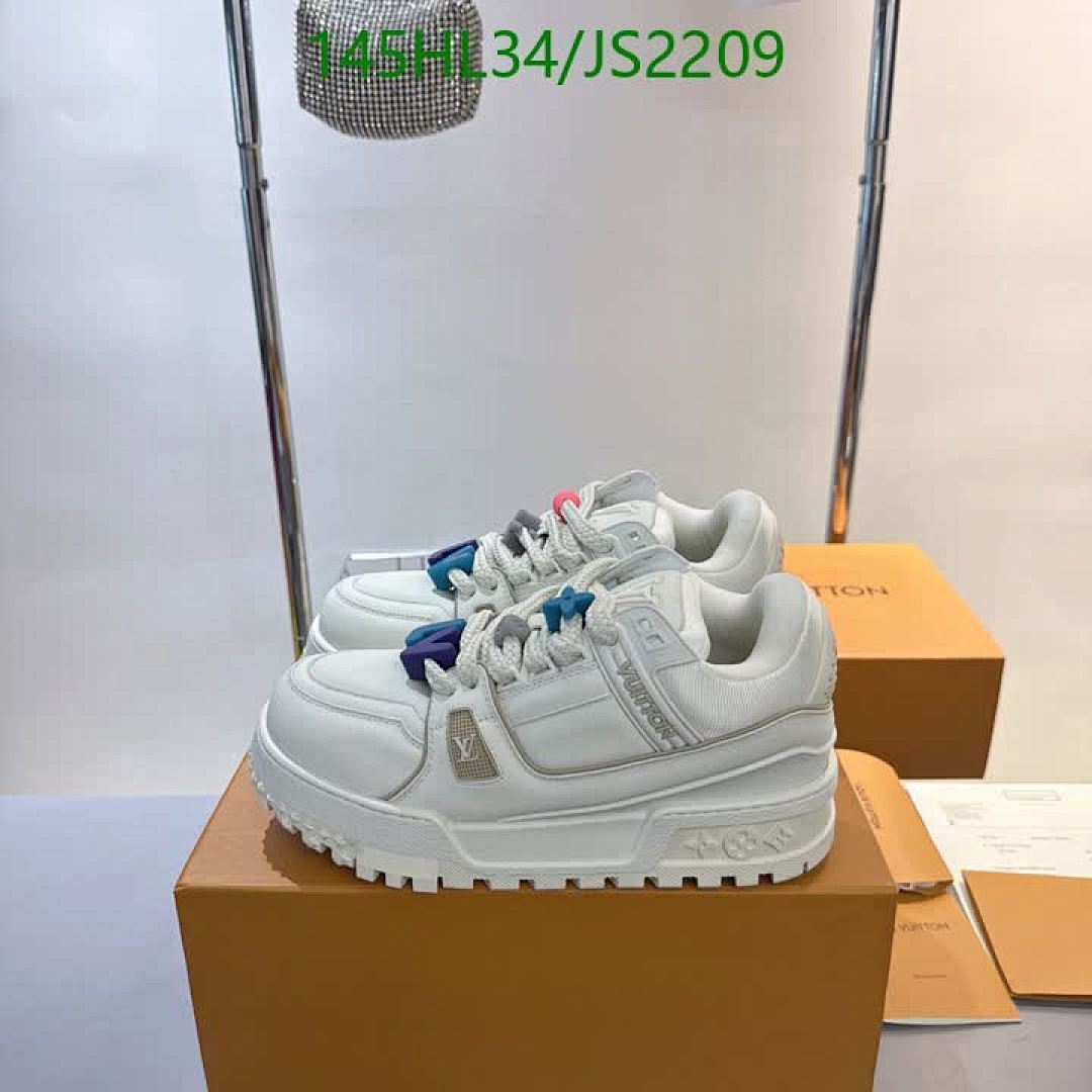 LV-Men shoes Code: JS2209 $: 145USD