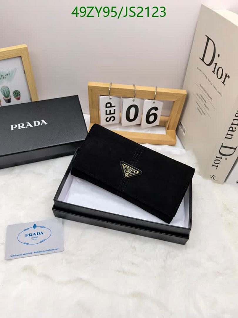 Prada-Wallet-4A Quality Code: JS2123 $: 49USD