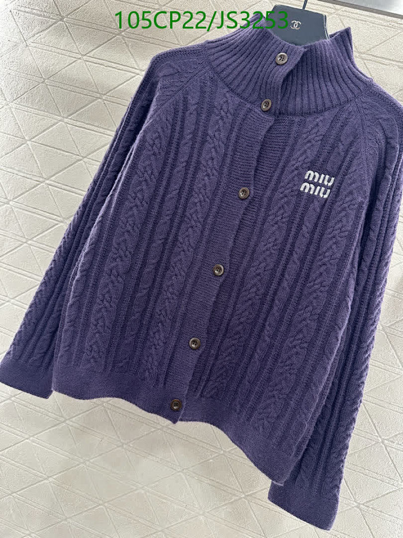 MIUMIU-Clothing Code: JS3253 $: 105USD