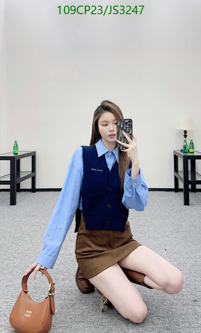 MIUMIU-Clothing Code: JS3247 $: 109USD