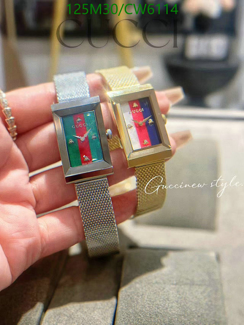 Gucci-Watch-4A Quality Code: CW6114 $: 125USD