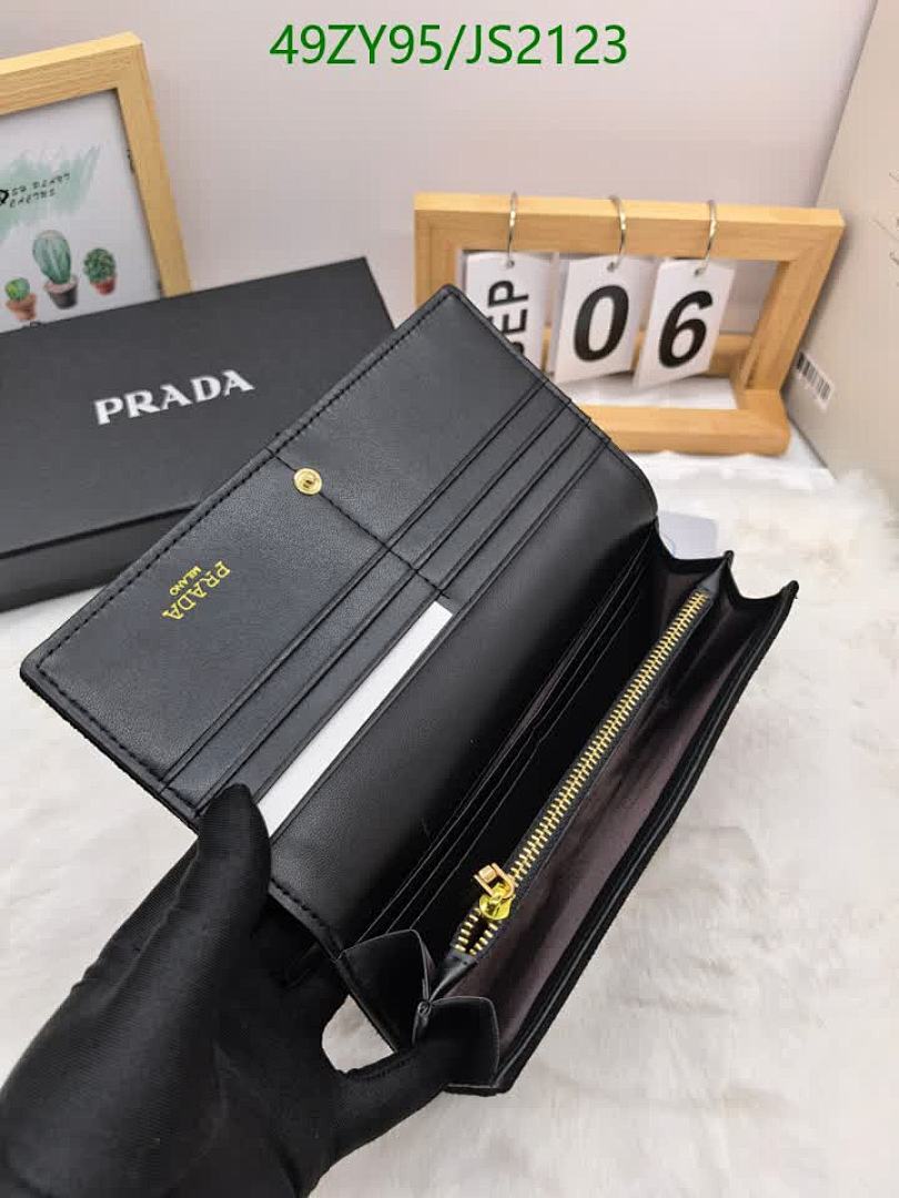 Prada-Wallet-4A Quality Code: JS2123 $: 49USD