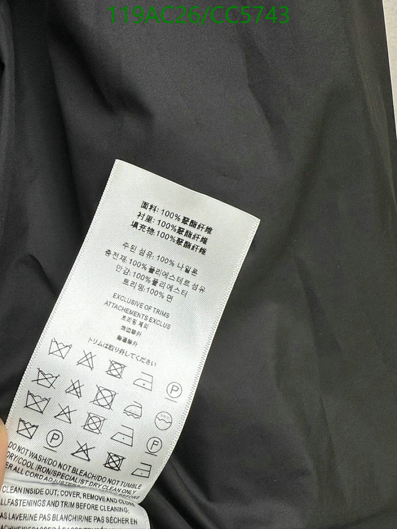 Burberry-Down jacket Women Code: CC5743 $: 119USD