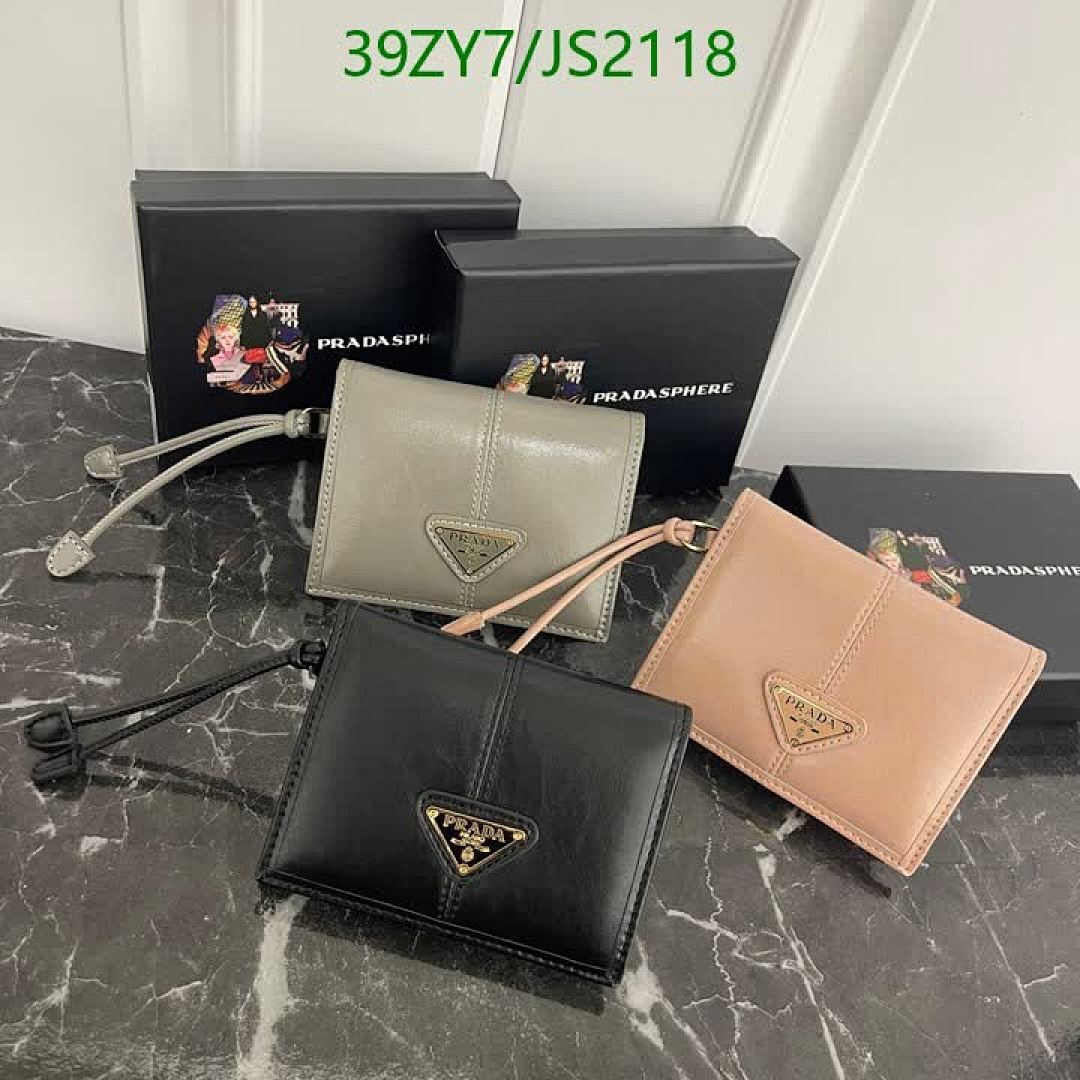 Prada-Wallet-4A Quality Code: JS2118 $: 39USD