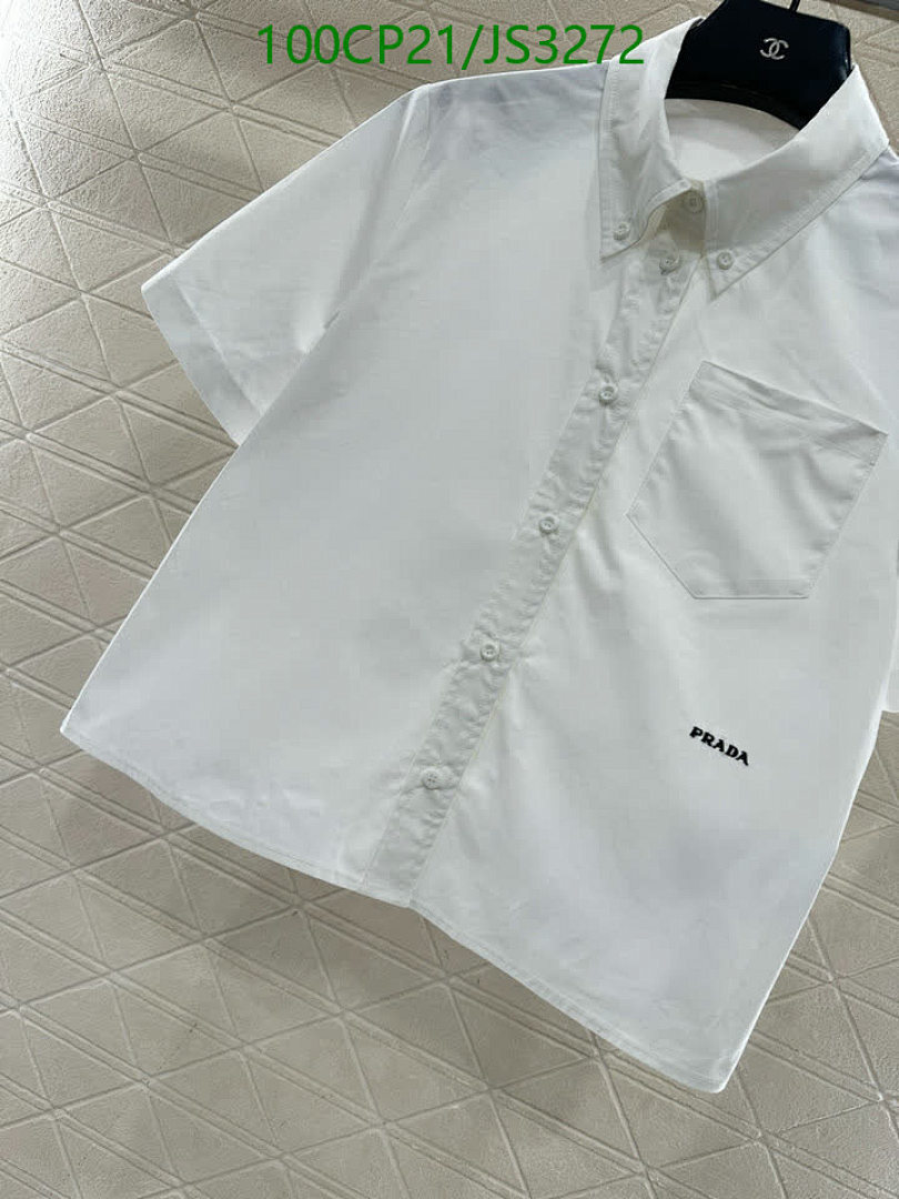 Prada-Clothing Code: JS3272 $: 100USD