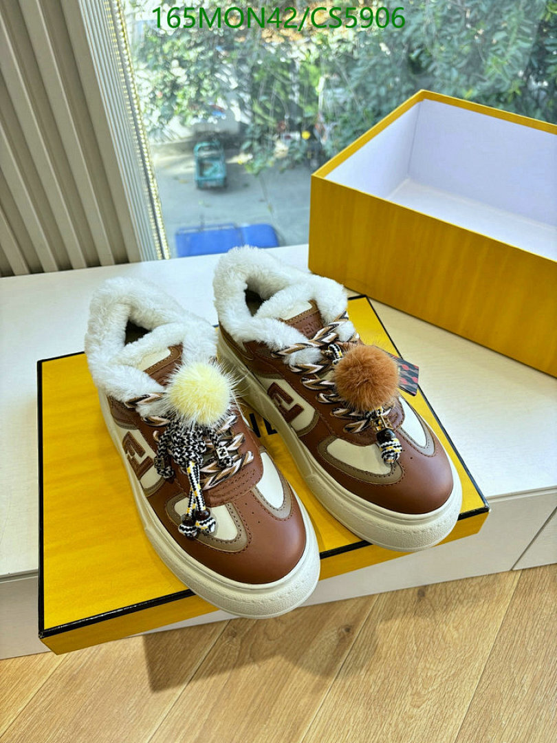 Fendi-Women Shoes Code: CS5906 $: 165USD