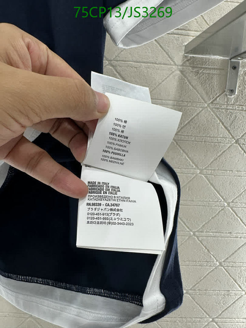 Prada-Clothing Code: JS3269 $: 75USD