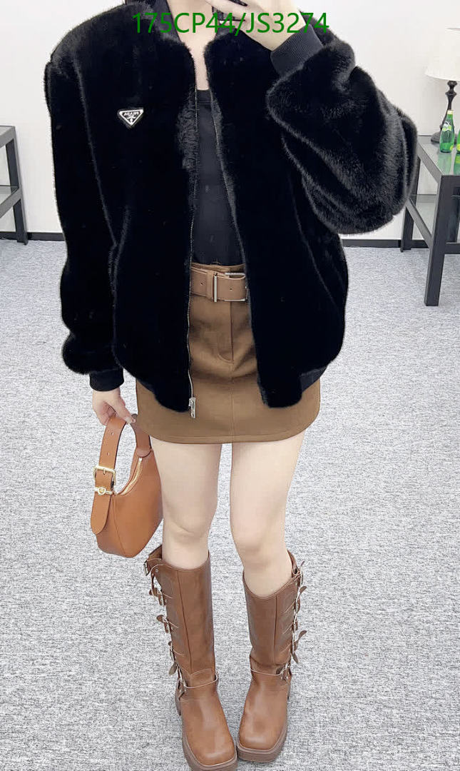 Prada-Clothing Code: JS3274 $: 175USD