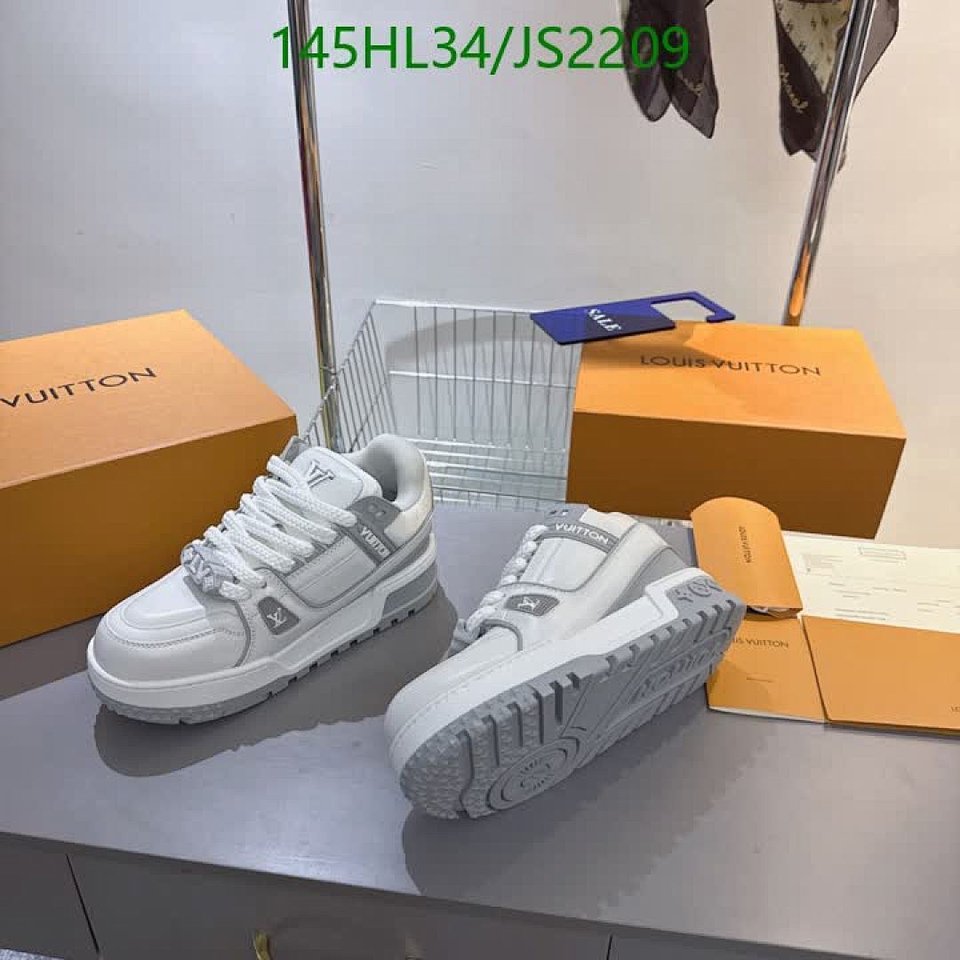 LV-Men shoes Code: JS2209 $: 145USD