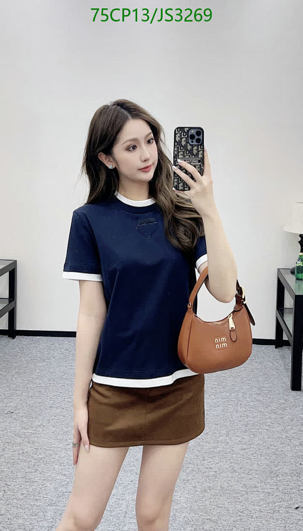 Prada-Clothing Code: JS3269 $: 75USD