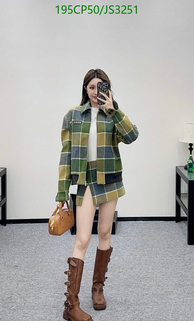 MIUMIU-Clothing Code: JS3251 $: 195USD