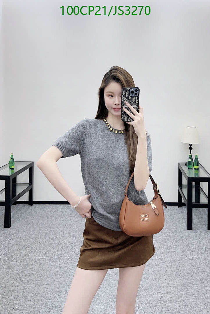 Prada-Clothing Code: JS3270 $: 100USD