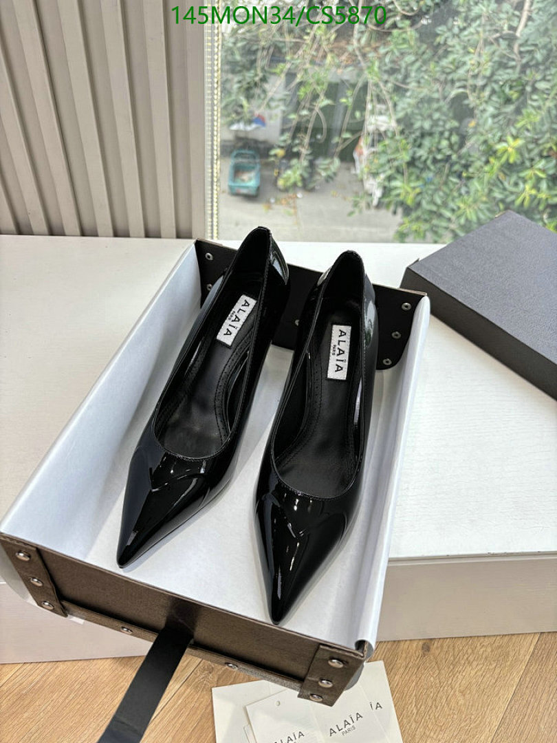 ALAIA-Women Shoes Code: CS5870 $: 145USD