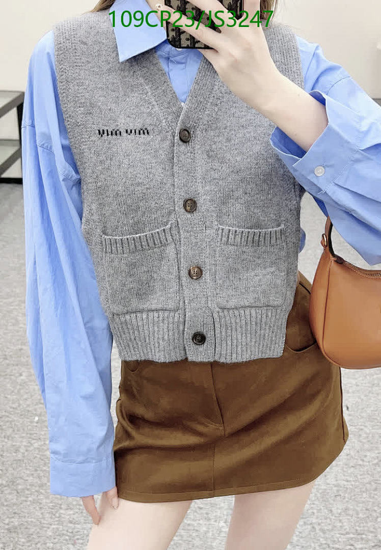 MIUMIU-Clothing Code: JS3247 $: 109USD