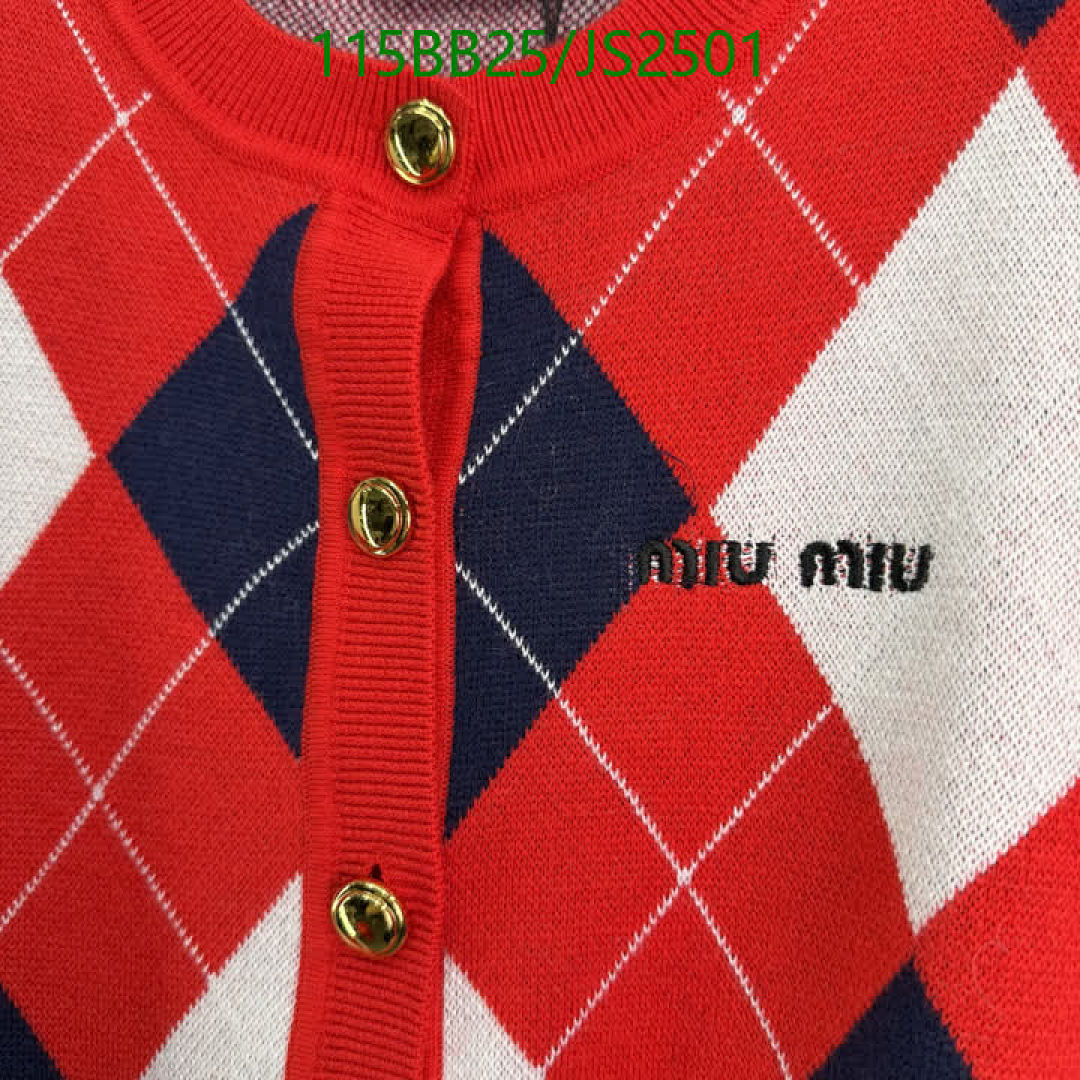 MIUMIU-Clothing Code: JS2501 $: 115USD