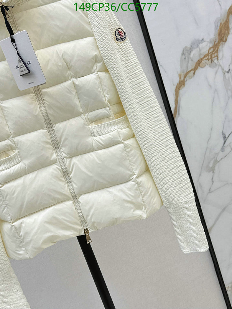 Moncler-Down jacket Women Code: CC5777 $: 149USD