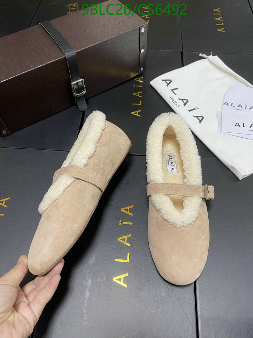 ALAIA-Women Shoes Code: CS6492 $: 119USD
