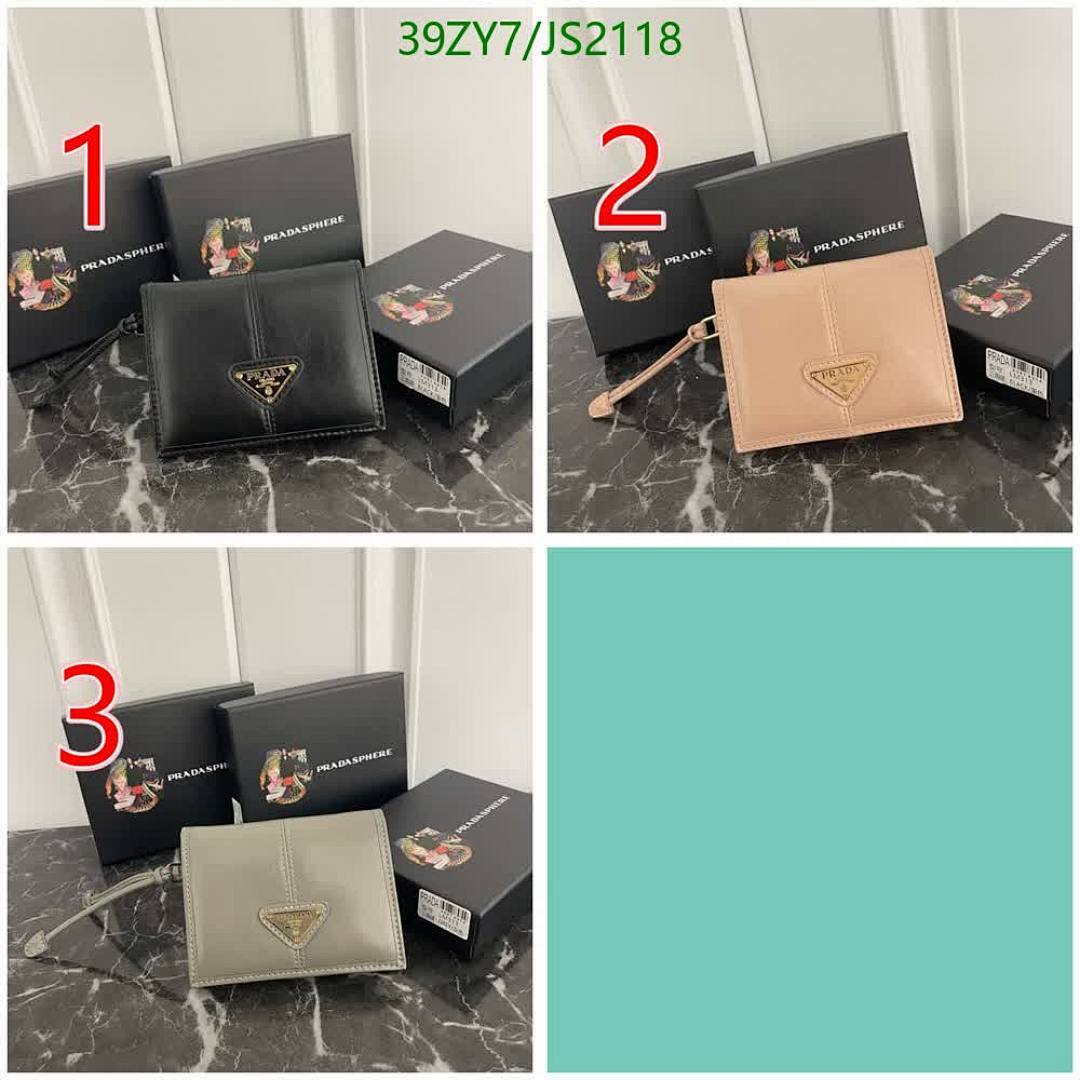Prada-Wallet-4A Quality Code: JS2118 $: 39USD