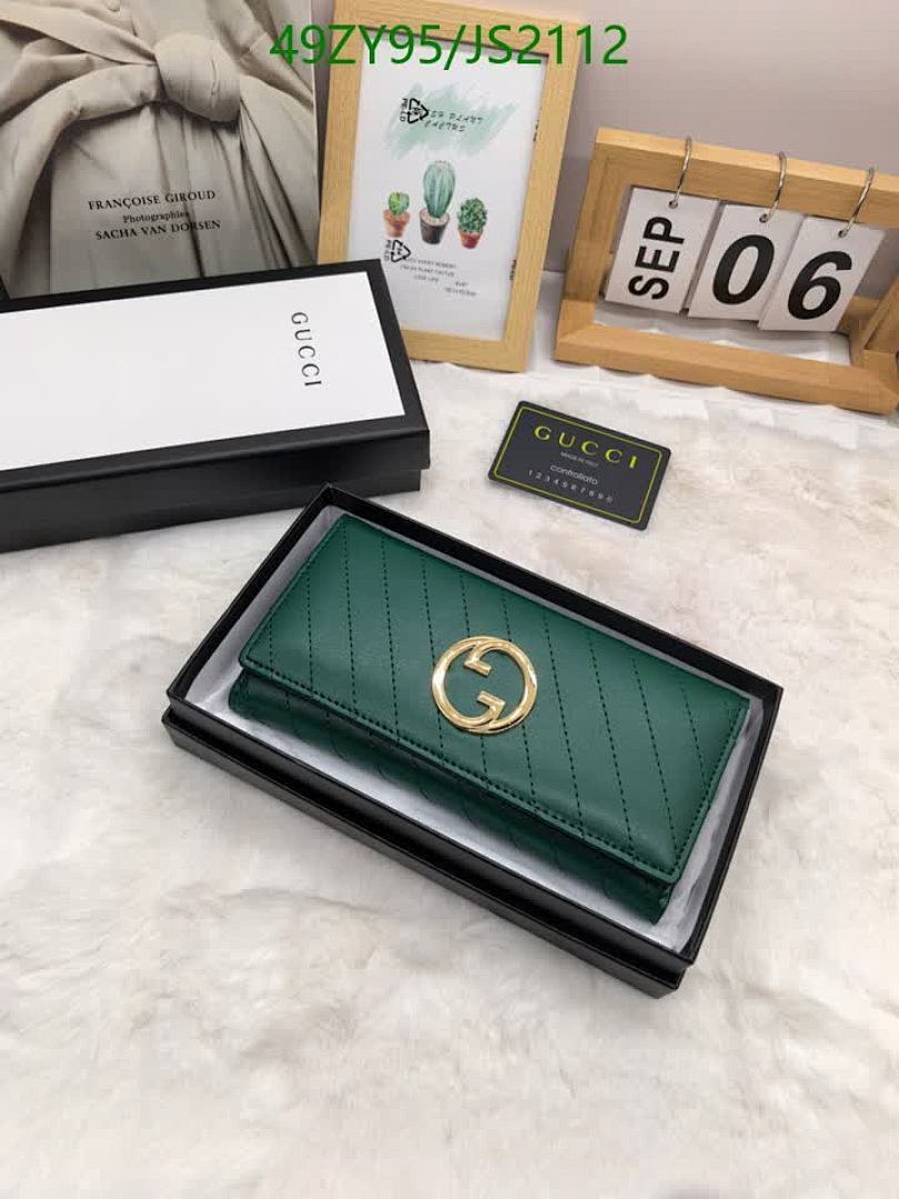 Gucci-Wallet-4A Quality Code: JS2112 $: 49USD