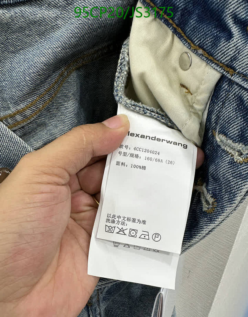 Alexander Wang-Clothing Code: JS3175 $: 95USD