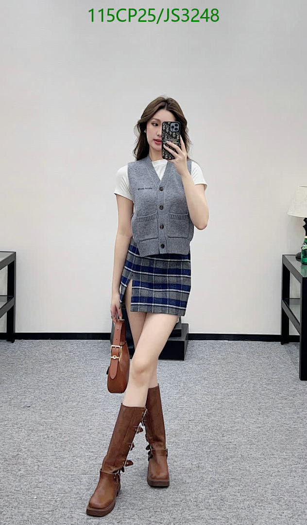 MIUMIU-Clothing Code: JS3248 $: 115USD