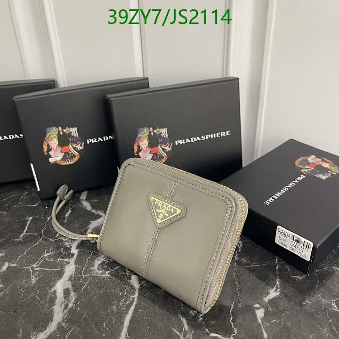 Prada-Wallet-4A Quality Code: JS2114 $: 39USD