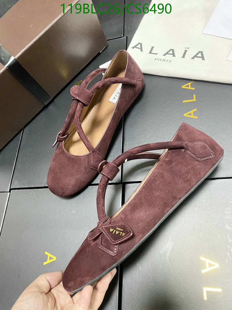 ALAIA-Women Shoes Code: CS6490 $: 119USD