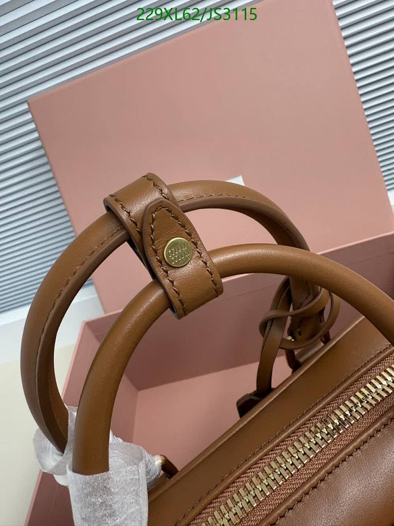 Miu Miu-Bag-Mirror Quality Code: JS3115 $: 229USD