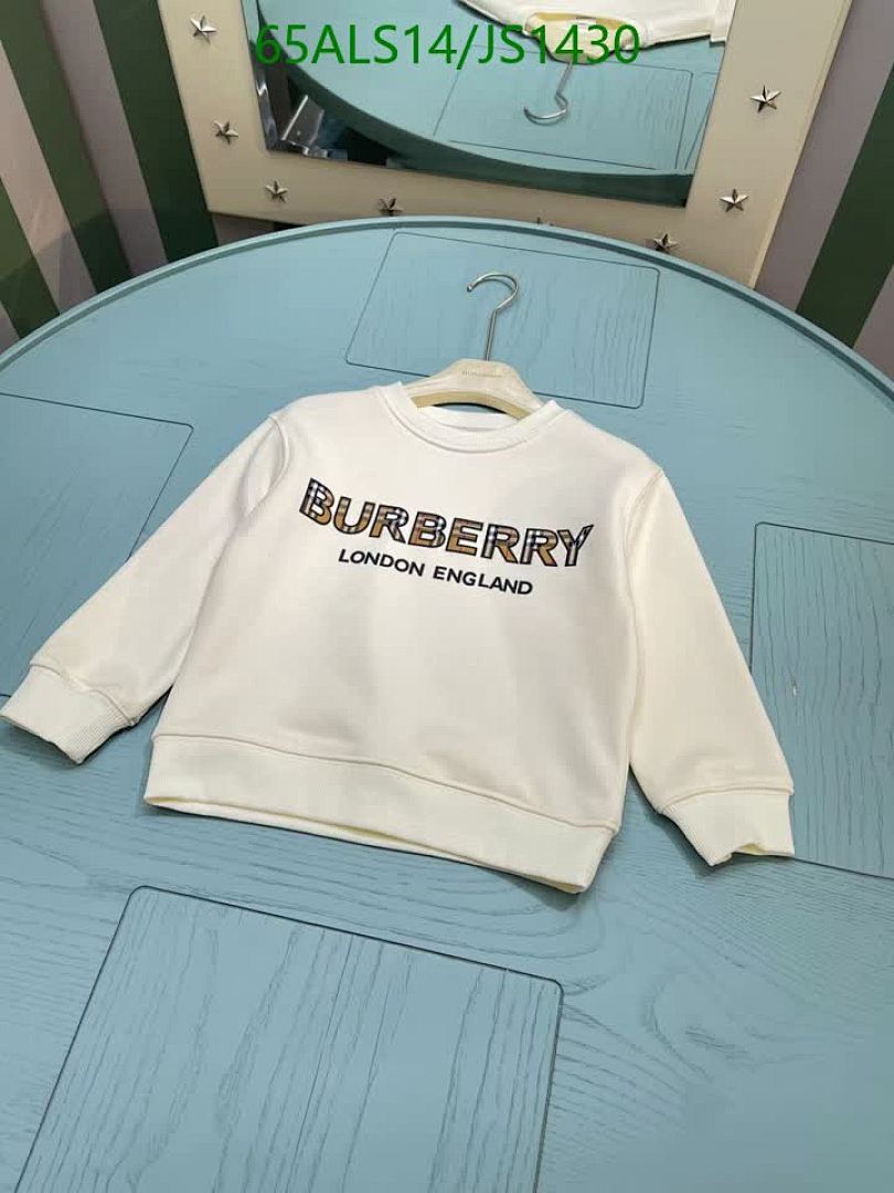 Burberry-Kids Clothing Code: JS1430 $: 65USD